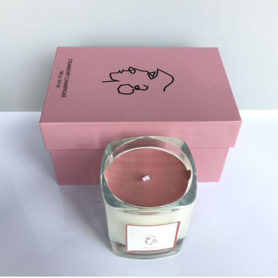 Wholesale custom private label 180g scented natural soy wax candles supplier China